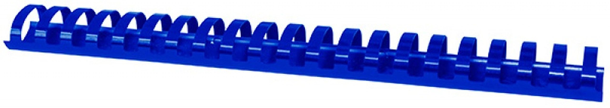 Plastikowe grzbiety do bindowania A4 32mm 50 sztuk niebieskie, 32 mm