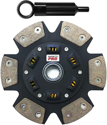 ClutchMax PRO Performance Stage 3 Placa de disco de embrague con herramienta de alineación compatible con Toyota Celica 61977-1985, Celica Supra