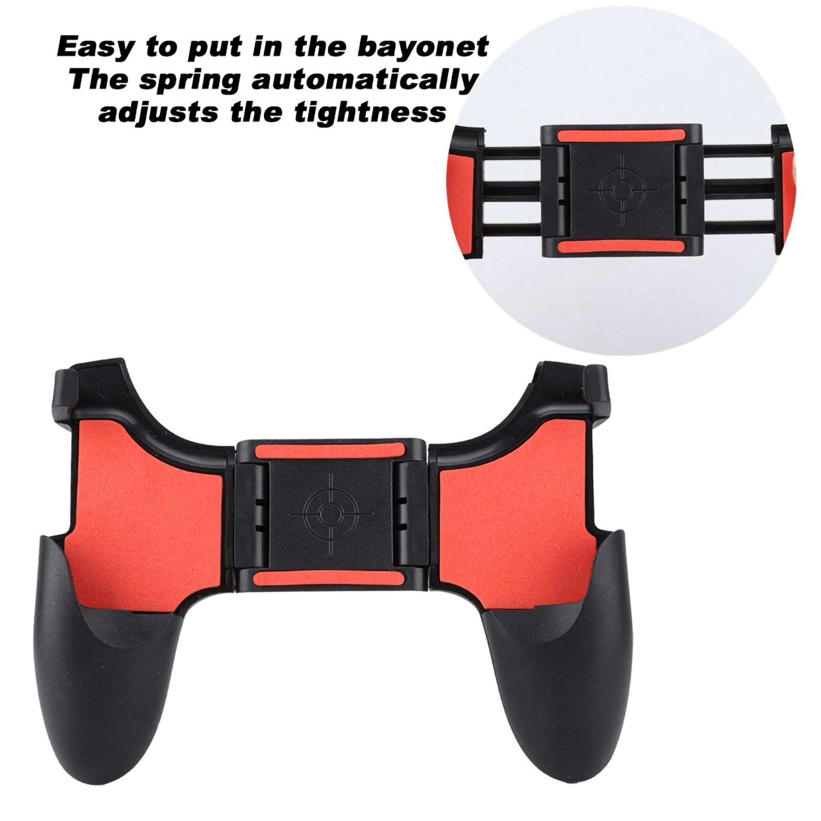 Hakeeta Mobile PUBG Joystick Controller Grip, Universal Mobile Gioco Joystick Gioco Maniglia Grip Controller Rocker Joypad Pieghevole, Controller Holder Stand Joypad per smartphone.