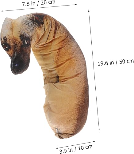 Miniatura 6 de SAFIGLE 2 piezas de lujo para decoración del hogar, de felpa, de felpa, de lujo, gruesos, para silla, almohada 3D, almohada de peluche para muñeca,