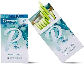 Provence Slim Herbal Cigarettes - Peach Jasmine | 2 Packs (40 Sticks)