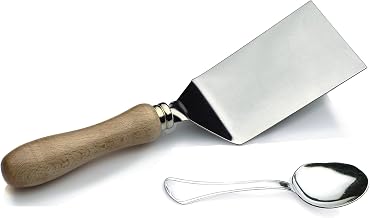shovel served lasagna and teaspoon cheese Italian products served cakes and slices of pies;