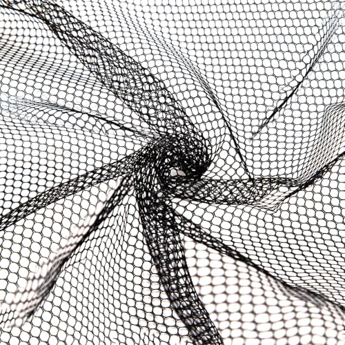 59 x 72(2 Yards) Black Mesh Fabric