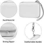 Comecase Etiquette de marque Hard Shell pour Nelko P21, pour Phomemo D30, pour JADENS D11, pour NIIMBOT D11 - Organisateur pour la maison, Bureau & Artisanat, tient imprimante + 6 Rouleaux de ruban adhésif (cas seulement)