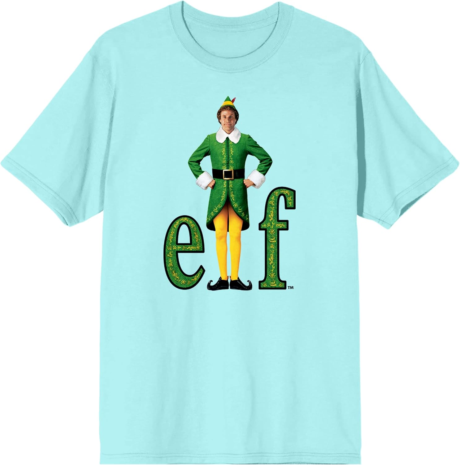 William Buddy Hobbs Elf Movie Men's Celadon T-Shirt