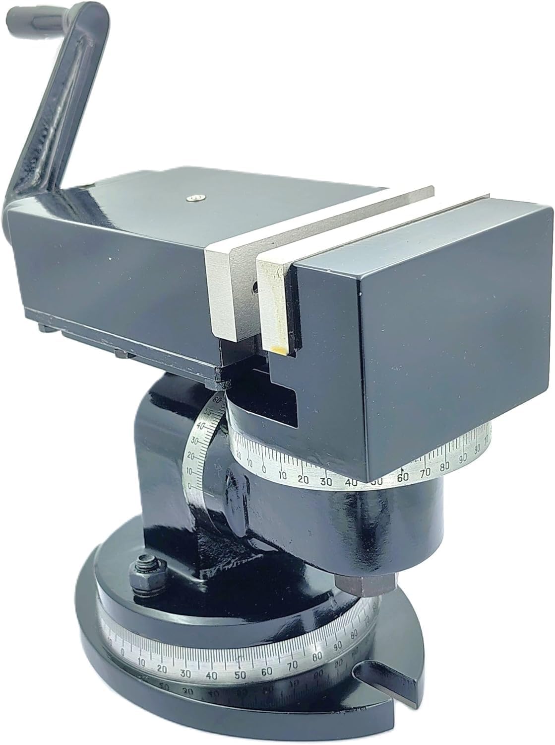 Buyohlic New Cast Iron Precision Universal Milling Machine Vice Vise Lathe Machine Tools (3'' Inch)