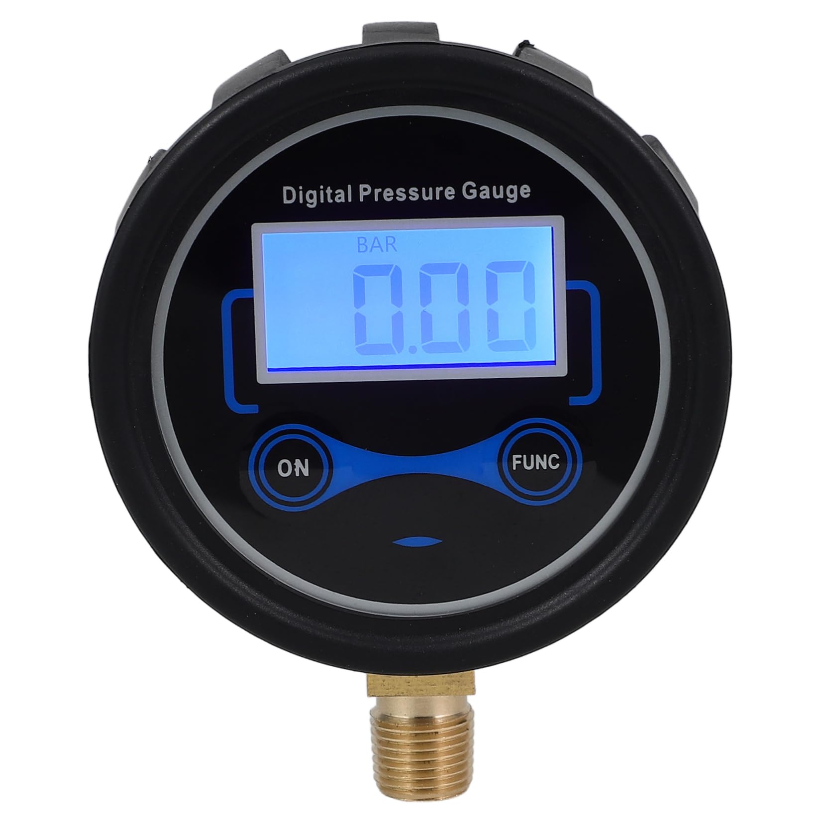 Alipis 3 Pièces Manomètre de Pression Numérique pour Pneus de Voiture Testeur de Pression avec Affichage LCD Outil de Mesure Pratique et Fiable pour Sécurité Routière