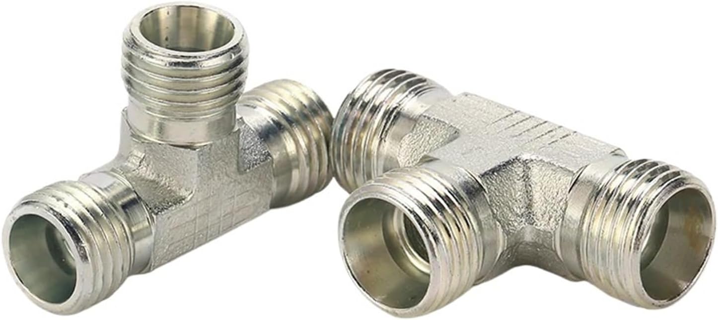 100pcs AD-20 Metric Male Thread M20 Heavy Equal TEE