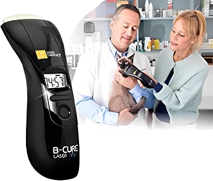 B-Cure Cold Laser Pro Therapy Device for Dogs, Cold Vet Device for Pets & Infrared Light Therapy for Pain Relief, Muscle & Joint Pain, Suitable for Dogs, Cats, Horses and Other Animals
