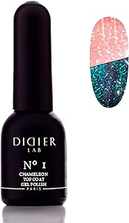 🚨 EXTREME: DIDIER LAB – Premium Semi-Permanent Chameleon No 1 Top Coat Gel – No Dispersion – Semi-Permanent UV LED Nail Gel Polish – …