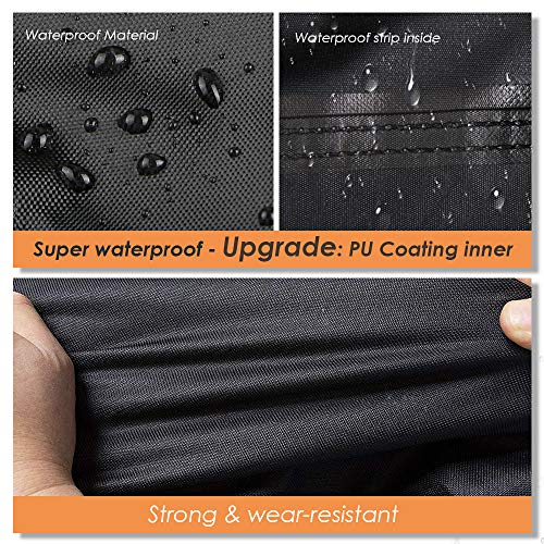 Coosoo Foosball Table Cover Outdoor Heavy Duty Waterproof Dust-Proof Rectangular Universal Fit Cover Indoor Scratch Resistant For Game Room #TOP2