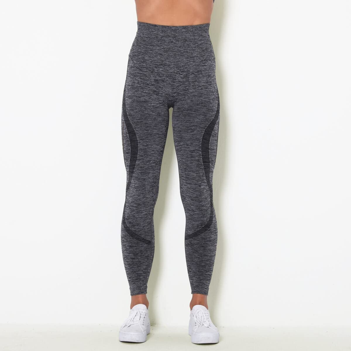 LuisFranklin Legginsy damskie siłownia joga damskie legginsy fitness push up legginsy bezszwowe legginsy treningowe z wysokim stanem siłownia bezszwowe legginsy damskie