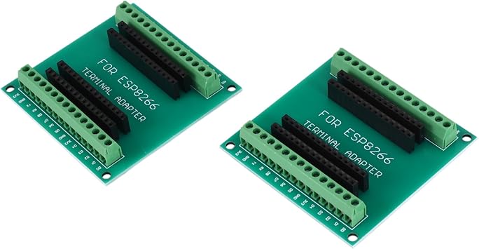 2pcs ESP8266 Breakout Board GPIO1 to 2 Development Board for ESP8266 ESP-12E Node MCU