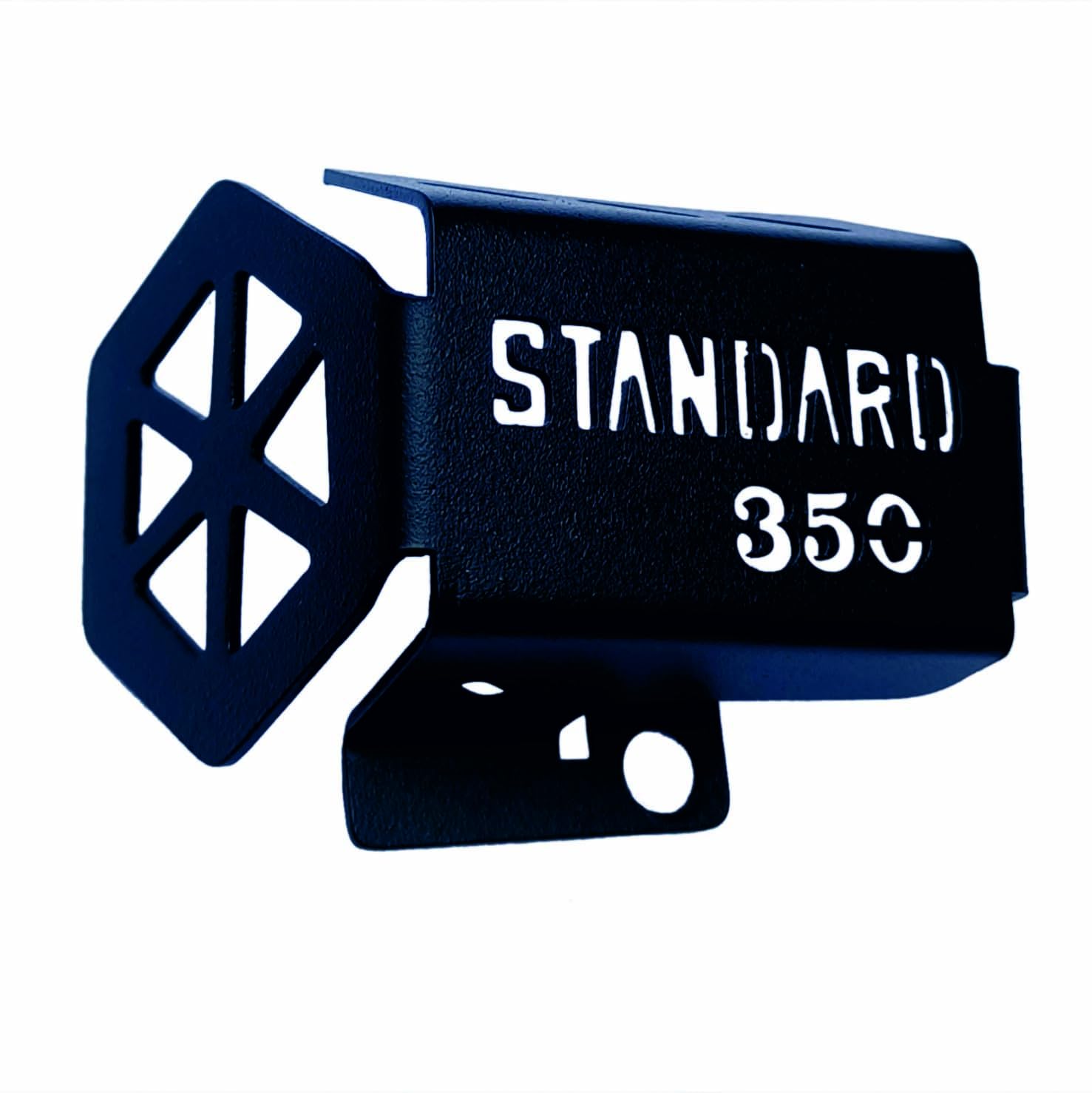 B.K ACCESSORIES Rear Brake Oil Container Cap Guard Compatible for RE Standard 350 Model Black-picture-20
