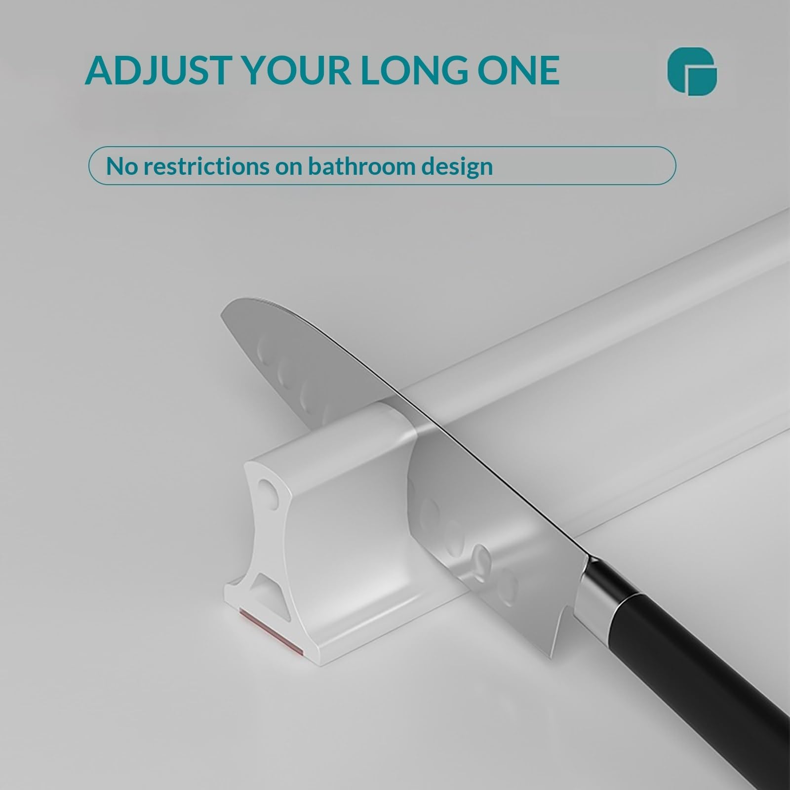 Joint de paroi de douche autocollant en silicone pour receveur de douche 60-400 cm pour sceller les douches, baignoires - Imperméable, résistant à la moisissure et facile à installer (noir