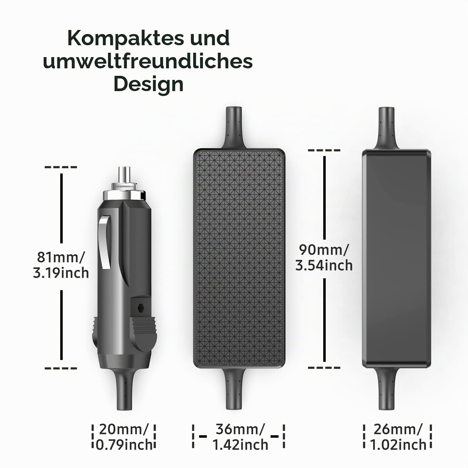 KFD KFZ Ladekabel Netzteil Auto Ladegerät für Lenovo Thinkpad T430 T440 T460 T470 T450 T560 X380 X270 E440 E560 E570 G500 DC 12V-24V Adapter Flex 14 15 Yoga 13 Pro G50-70 80 Laptop Zigarettenanzünder