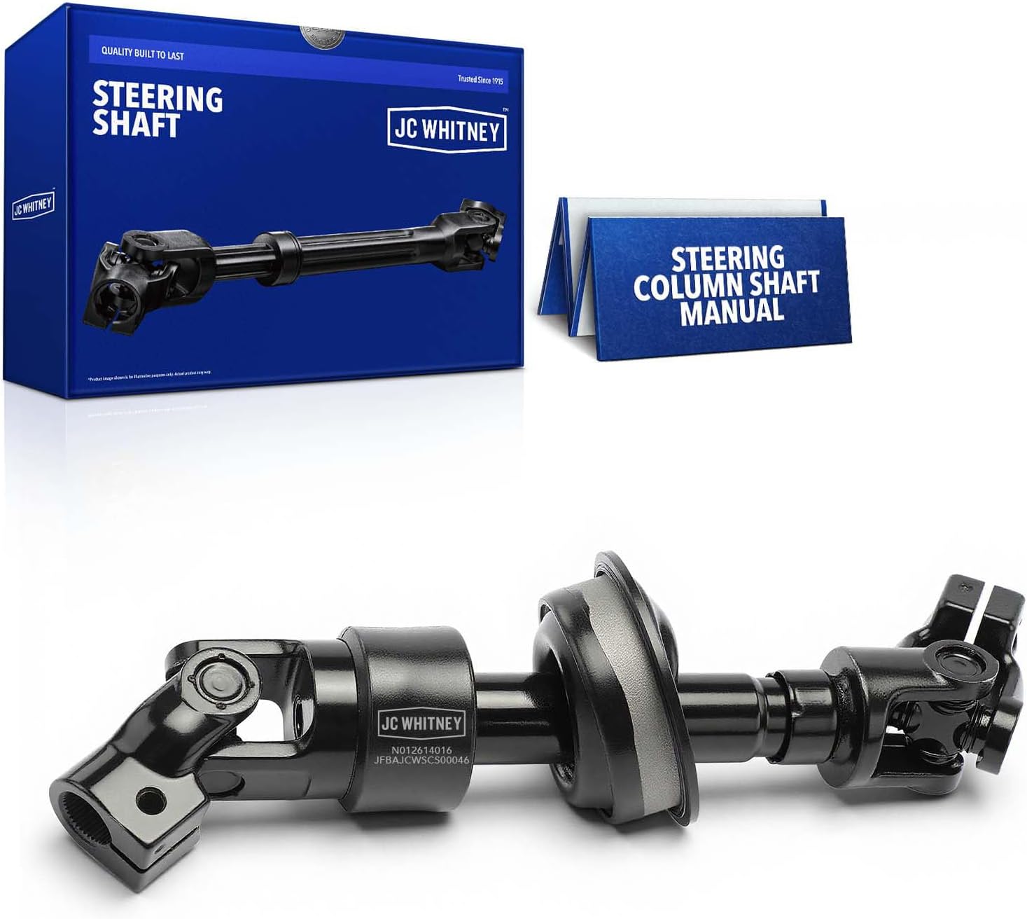 JC Whitney JFBAJCWSCS00046 Intermediate Steering Shaft Column - Compatible with Toyota Camry 2003-2006, Avalon 2005-2012, Solara 2004-2008, Lexus ES300 2002-2003, ES330 2004-2006