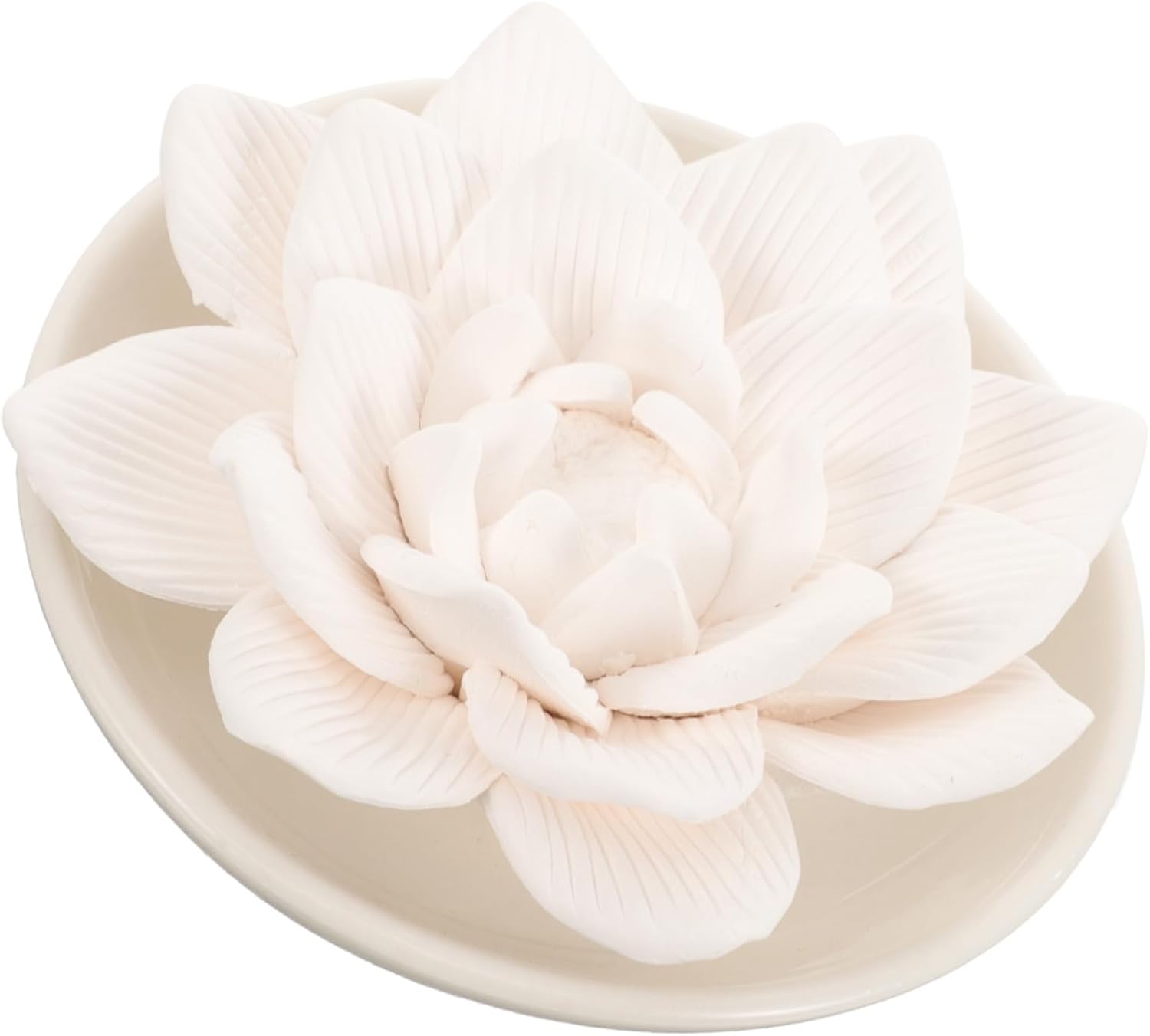 Passive Diffuser Essential Oil Diffuser Flower Shape Decorative Aroma Diffuser for Home Office and Bathroom Fragrance Emitting Plaster Stone Butterfly