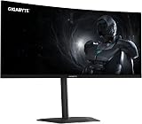 GIGABYTE G34WQC2 Moniteur Gaming Incurvé 34” WQHD - 3440 x 1440, 1500R, 200Hz, 1ms, 450 CD/m², AMD FreeSync Premium, DisplayHDR 400, HDMI 2.0, Displayport 1.4 - 2