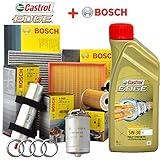 dac kit usb  Kit tagliando olio CASTROL EDGE 5W30 5LT + 4 FILTRI BOSCH