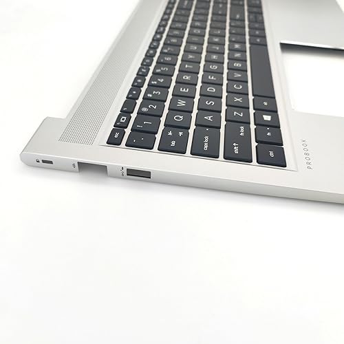 Miniatura 4 de Funda superior de repuesto para HP Probook 450 455 G9 Series Portátil Teclado retroiluminado Asamblea cubierta superior N01933-001 Plata