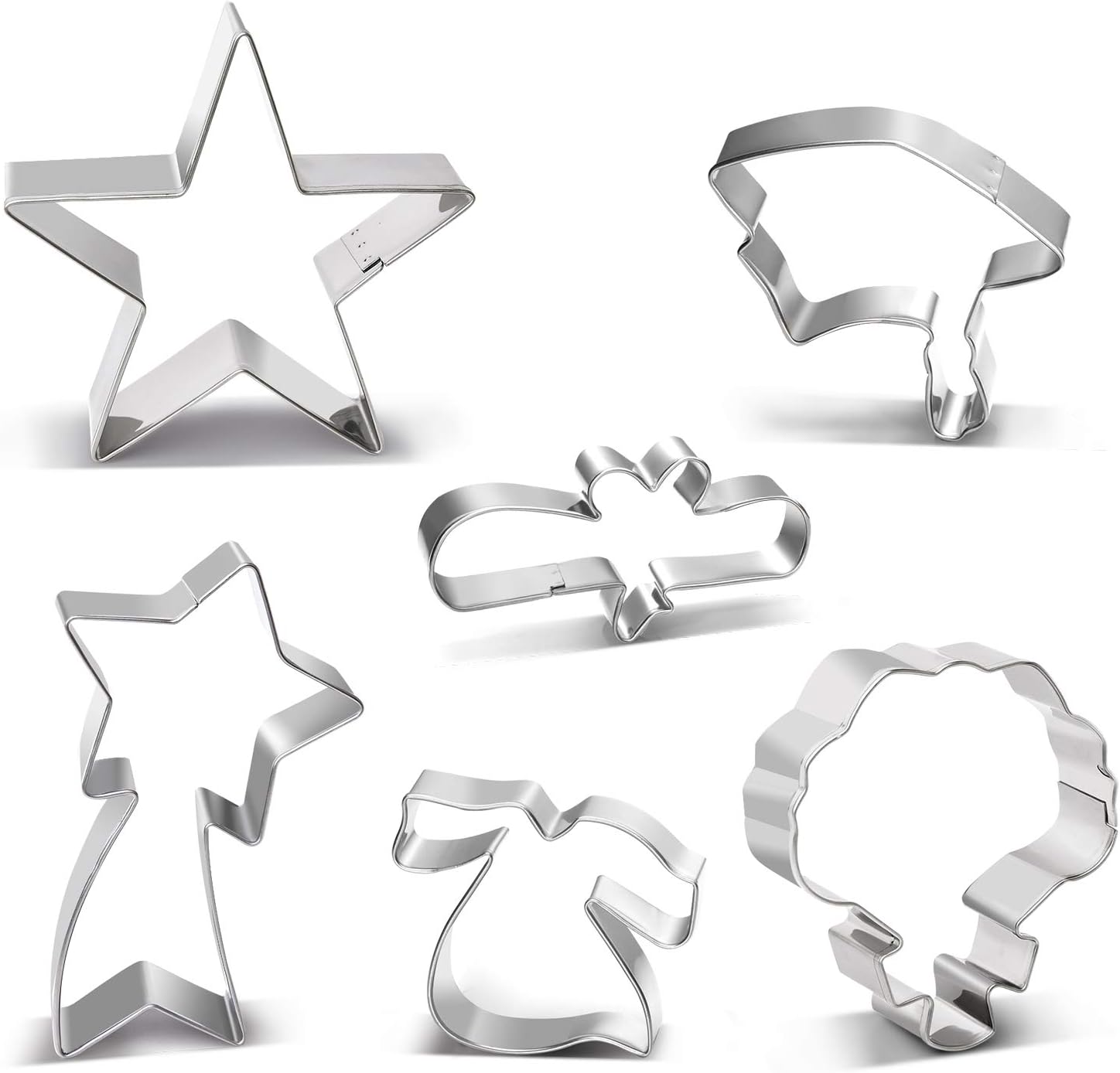 Mini Graduation Cookie Cutters Set Graduation Cap