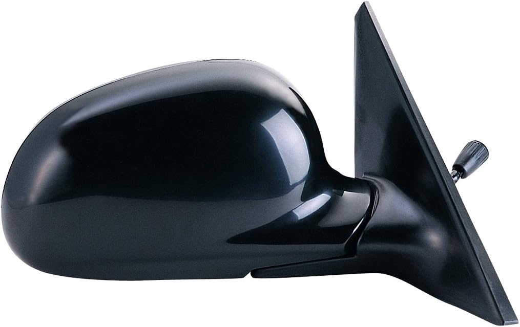 Fit System - 63510H Driver Side Mirror for Honda Civic Sedan, Black, Foldaway, Manual Remote