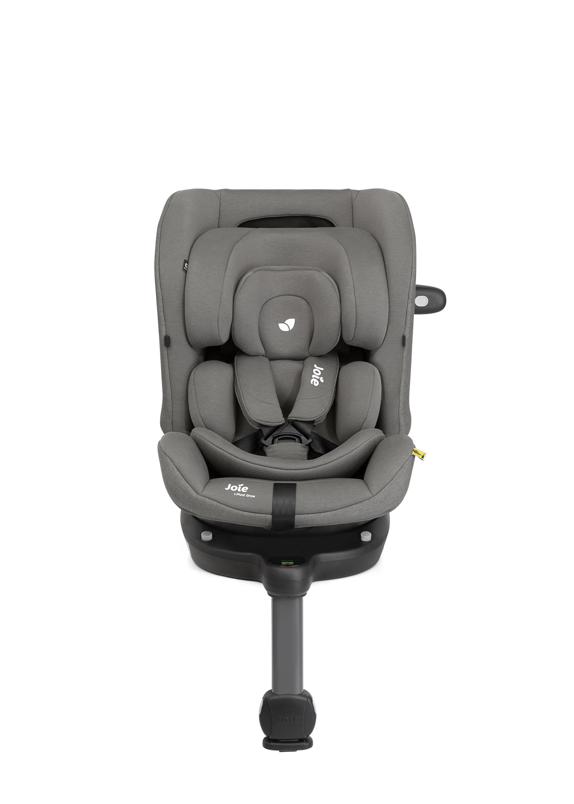 Joie i-Pivot™ grow seggiolino auto i-Size R129, rotazione, ISOFIX, protezione dagli impatti laterali – dalla nascita ai 10 anni (40–135 cm), thunder