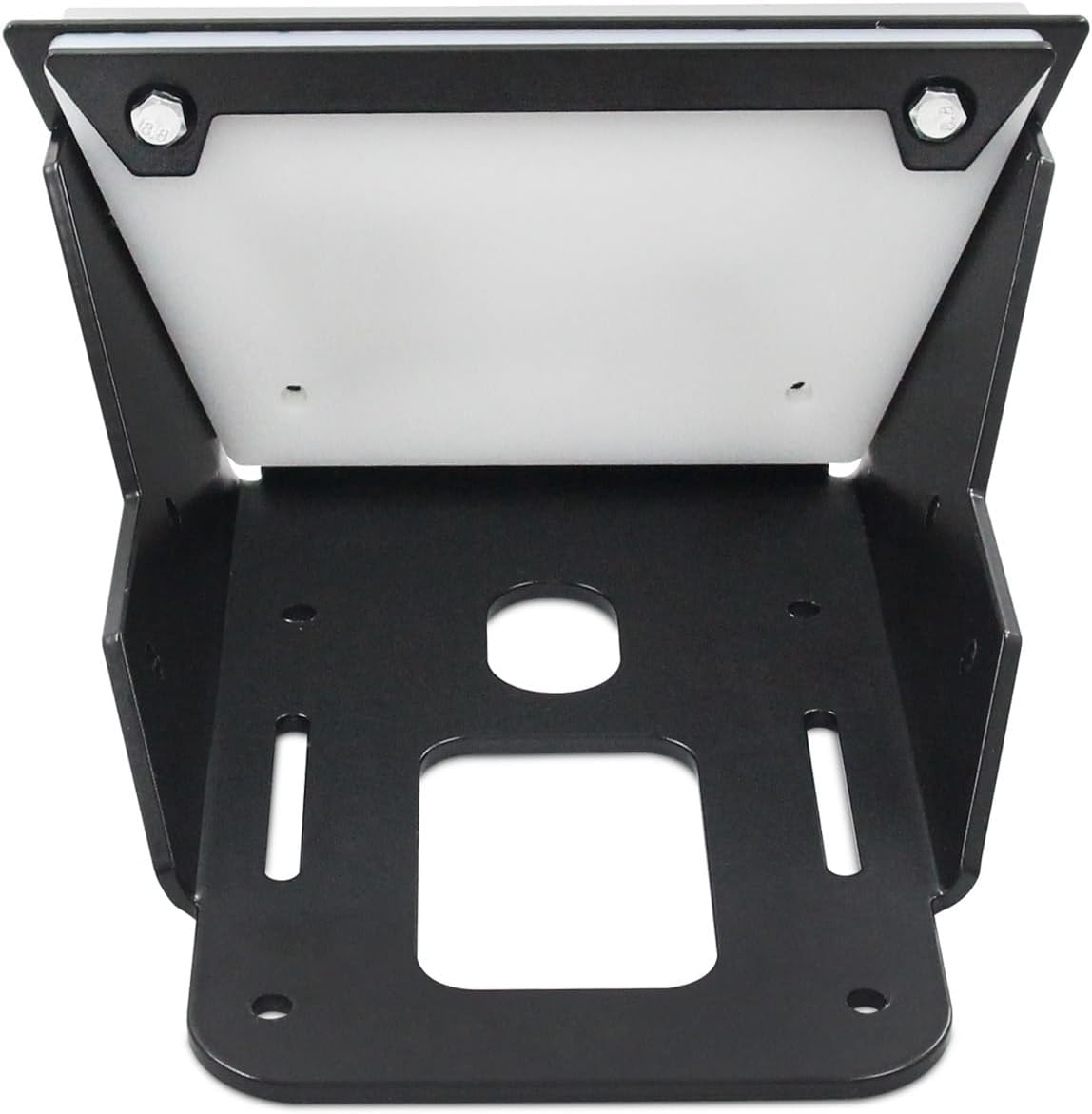 Transom Motor Mount for Kayak/Bracket,Trolling Motor Transom Mount, Trolling Motor Transom Motor Mount ,3.75 x 4.75 Bolt Pattern (Black)