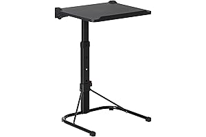 Portable Dinner Tray Table: Adjusts for Perfect Mealtime Comfort