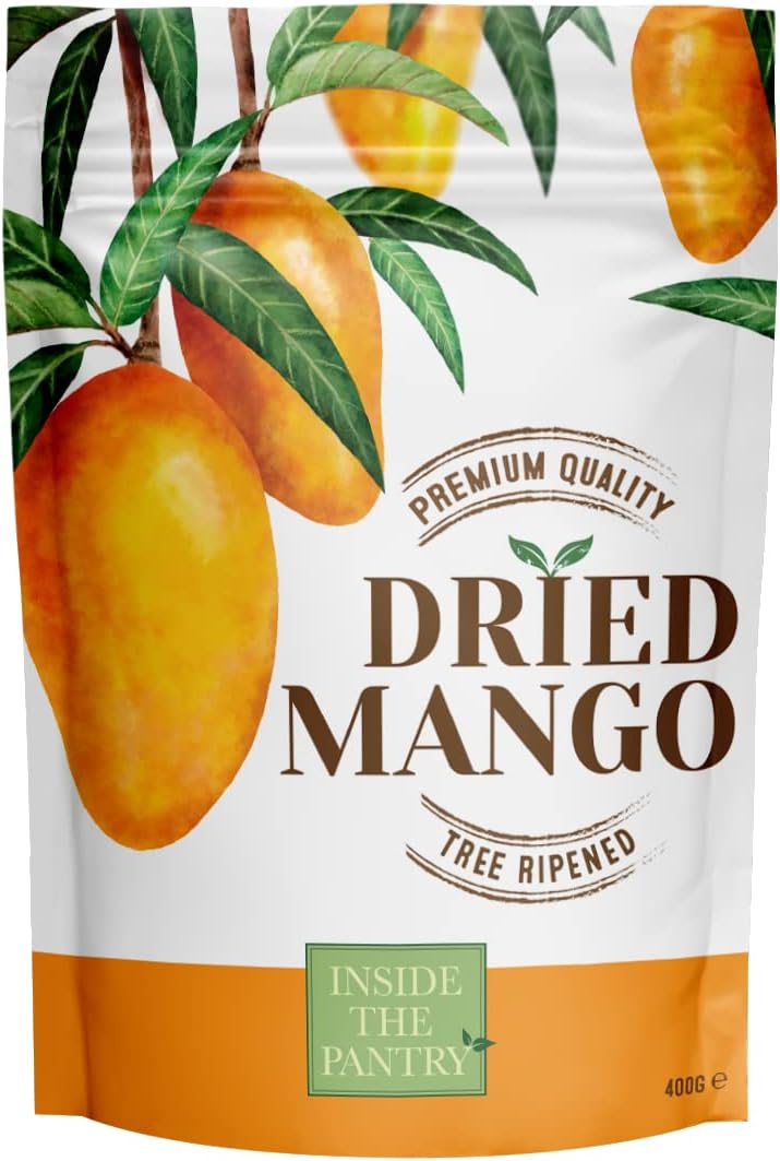 Dried Mango - Premium Quality - 400G - Big Slices - Sweet and Juicy - No Preservatives