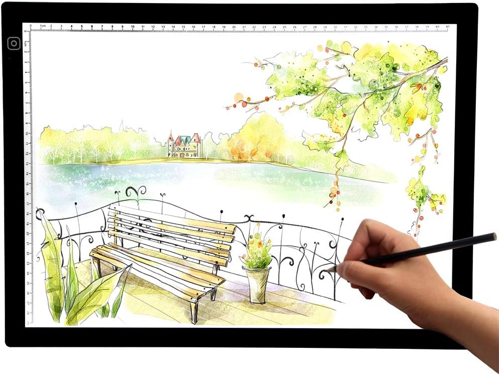 Sun Cling A3 LED Light Box Tracer Portable Art Box Light Pad Board Tablet LED Light-Table-Board-Box