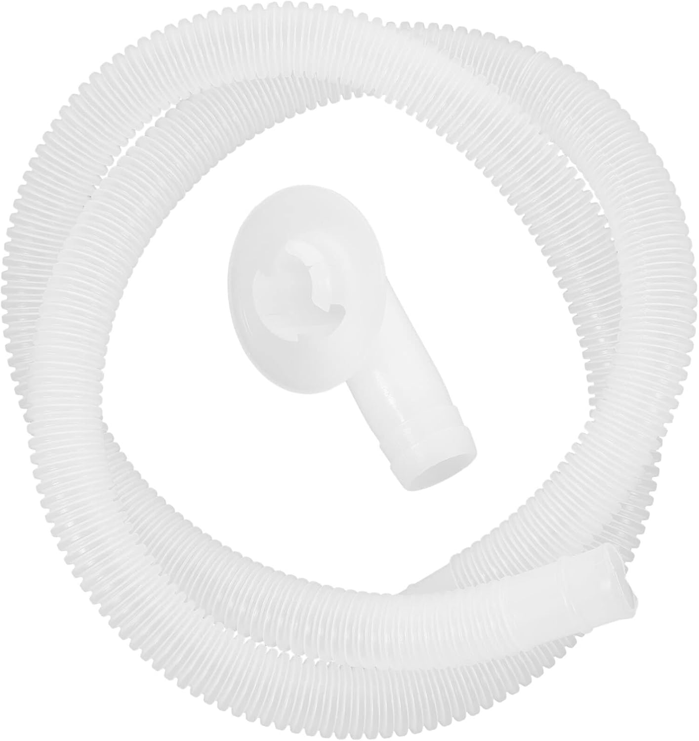 Housoutil 3pcs Portable Drain Hose Kit Tube with Connector Compatible with Window Air Conditioners and Split Units and Flexible Water Drain for Efficient Drainage