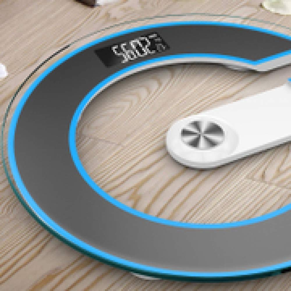 電子体重計スマートMi体重計電子体重計デジタル家庭用バランスデジタルフロアスケール180kg、黒、緑（緑）