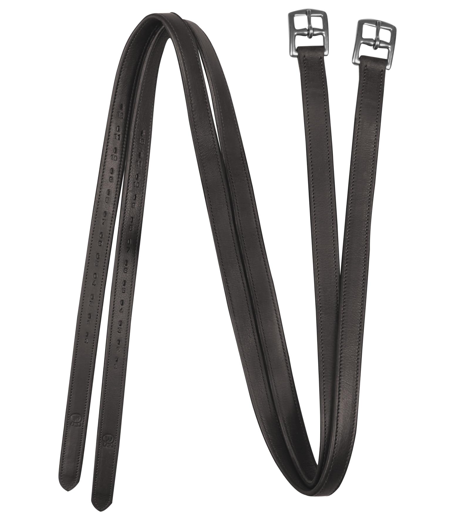 WALDHAUSEN Steigbügelriemen Premium 25mm, braun, 160cm