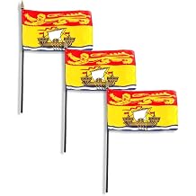 New Brunswick flag 4 x 6 inch - 12 PK