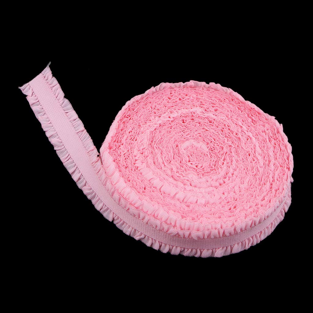 Bande élastique Plate 6mm X 5m - Pour Couture, Vêtements, DIY, Rose, Extensible Et Solide