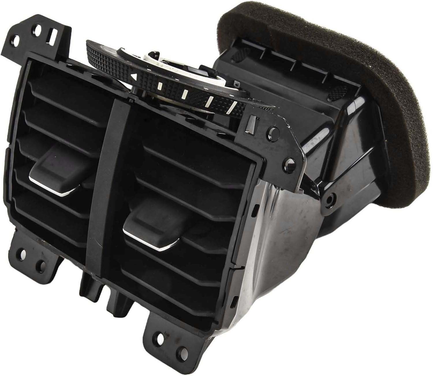 Air Conditioning Vent 5NG819203 for MK2 2017-2018 2019 2020 2021, Dashboard AC Outlet Replacement Black Plastic