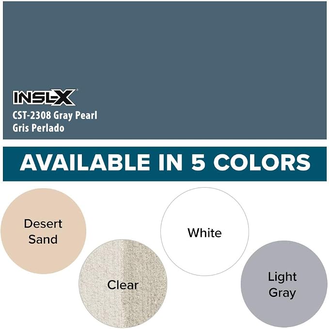 Pintura para piscina INSL-X TuffCrete, color Gray Pearl, 1 galón miniatura 3