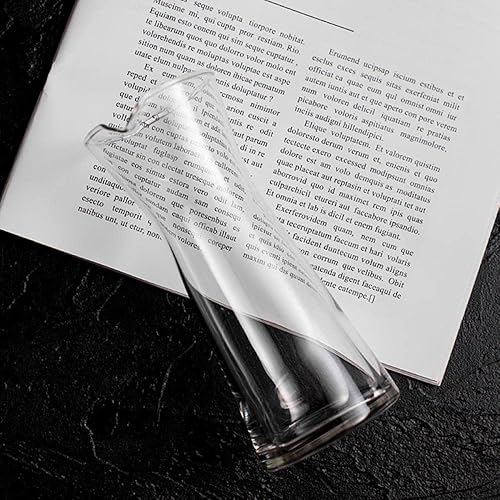 Miniatura 4 de Sizikato Jarra de crema de leche de café de vidrio transparente, 2 piezas, 8 onzas