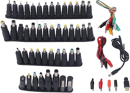 Miniatura 1 de Adaptador para portátil Cargador portátil Cabezal de alimentación con cable de alimentación Punta banana para adaptador de cargador de suministro