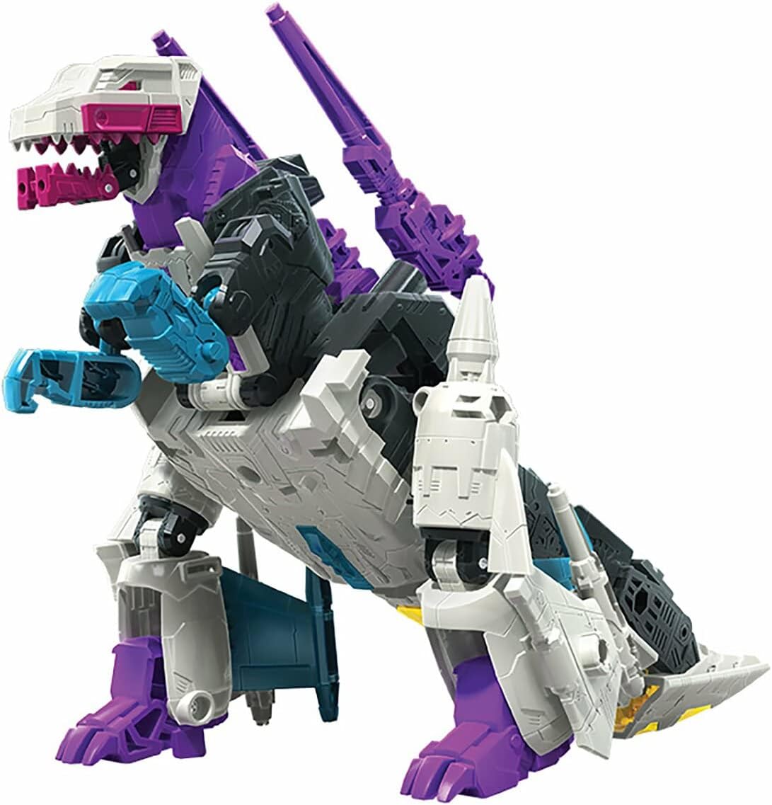 Transformers Toys Generations War for Cybertron: Earthrise Voyager WFC-E21 Decepticon Snapdragon Triple Changer Action Figure - 8 and Up, 7-inch