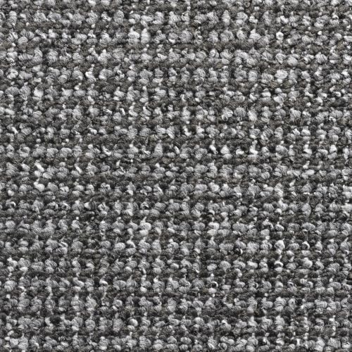 Conan Loop 4mm Carpet - Anthracite 8327 - 4m x 3m (13ft1 x 9ft10) | Budget Flecked Loop Pile Carpet | Felt Backing | 100% Polypropylene | 6.5mm Total Height | 10dB Sound Insulation