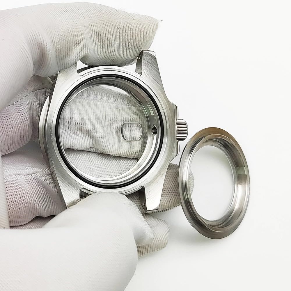 40mm Stal Nierdzewna Koperta Zegarka Modyfikacja Kit Obrotowy Bezel Zamiennik Koperta Zegarka Części dla Rolex Submariner