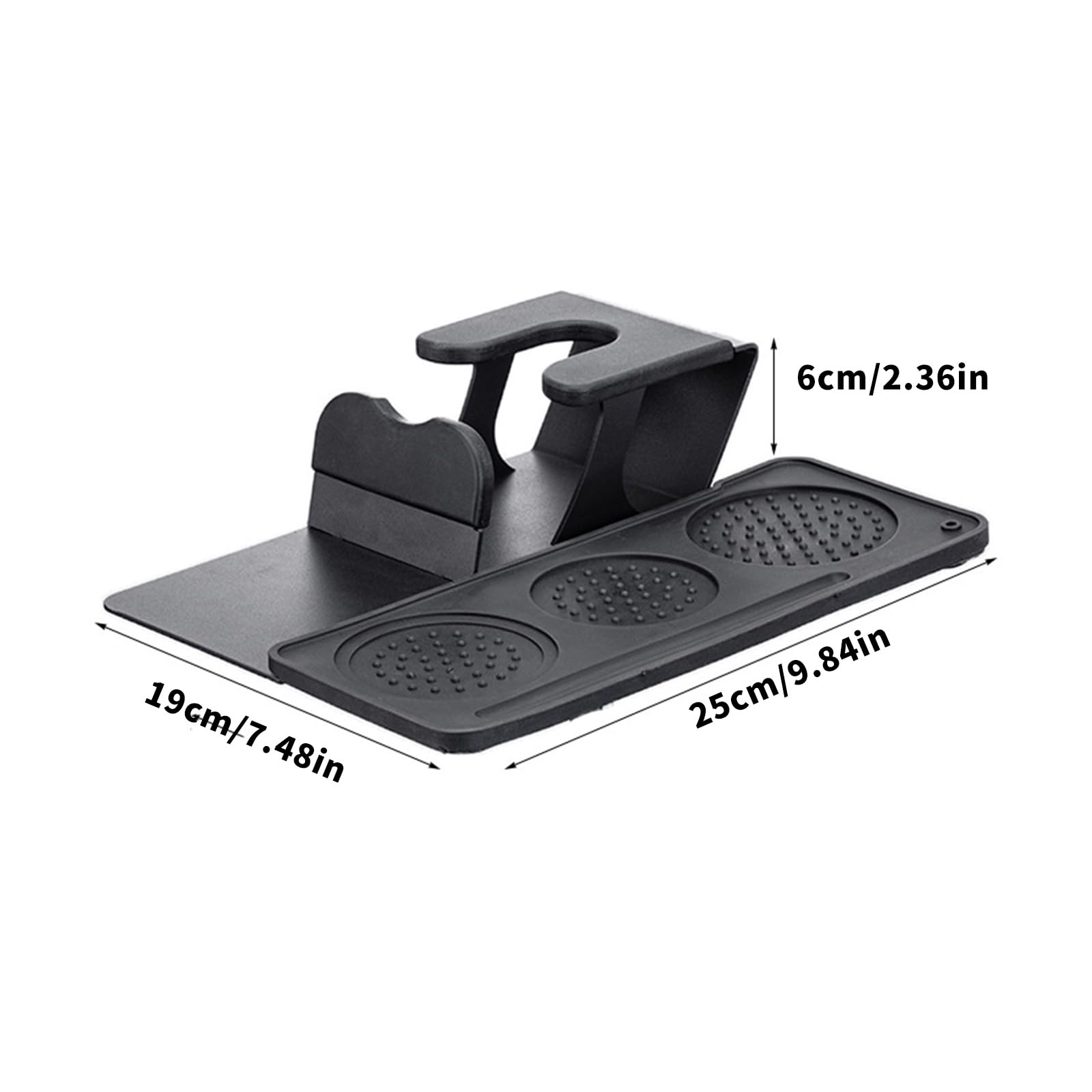 Base para prensador de café, soporte para filtro, estación de tamping, organizador de portafiltros de café, textura de silicona para café, prensadora profesional