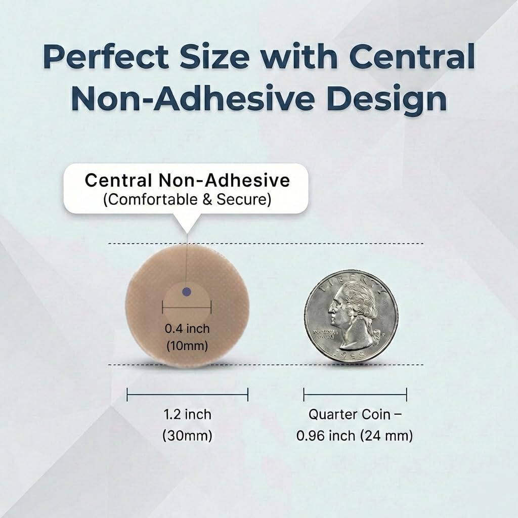 Korean Nipple Covers for Men – Sweatproof, Chafe-Free Protection with Non-Adhesive Center, Nipple Patch Korea