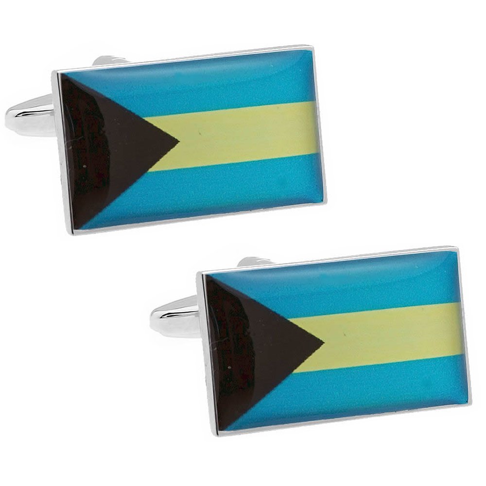 Flag CufflinksBahamas National Flag Cufflinks