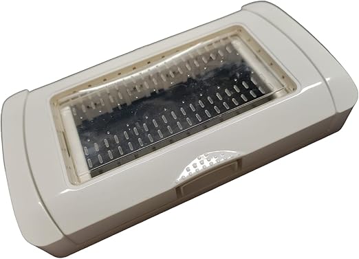 Placca Coprinterruttori Bianca 3 Posti ELETTROCANALI Serie EASY Compatibile Bticino Matix 89573179