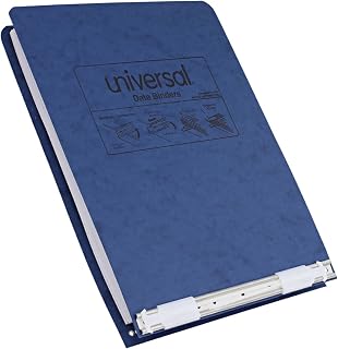 Universal 15432 Hanging Data Binder, 9.5 x 11, Blue