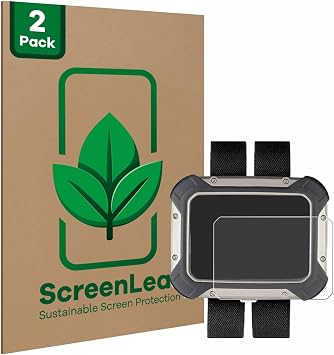 2 Pack Screen Protector Compatible with Apeks DSX [Sustainable Screen Protection, Clear, Anti-Scratch]